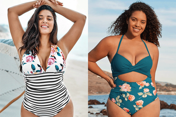 Plus Size One Piece Swimsuit