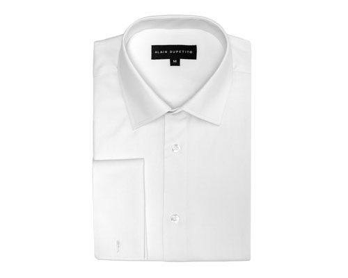 Dress Shirt With French Cuffs In White Review