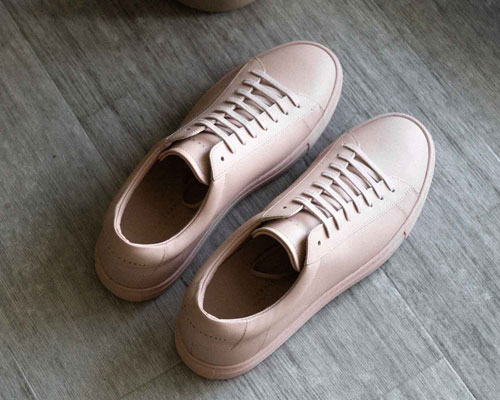 Low 1 Nude Sneakers