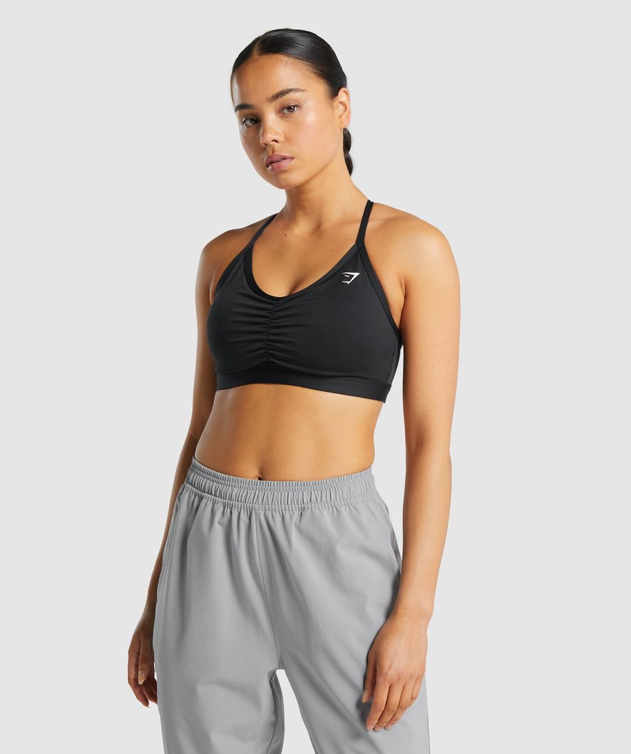 gymshark flex strappy sports bra review