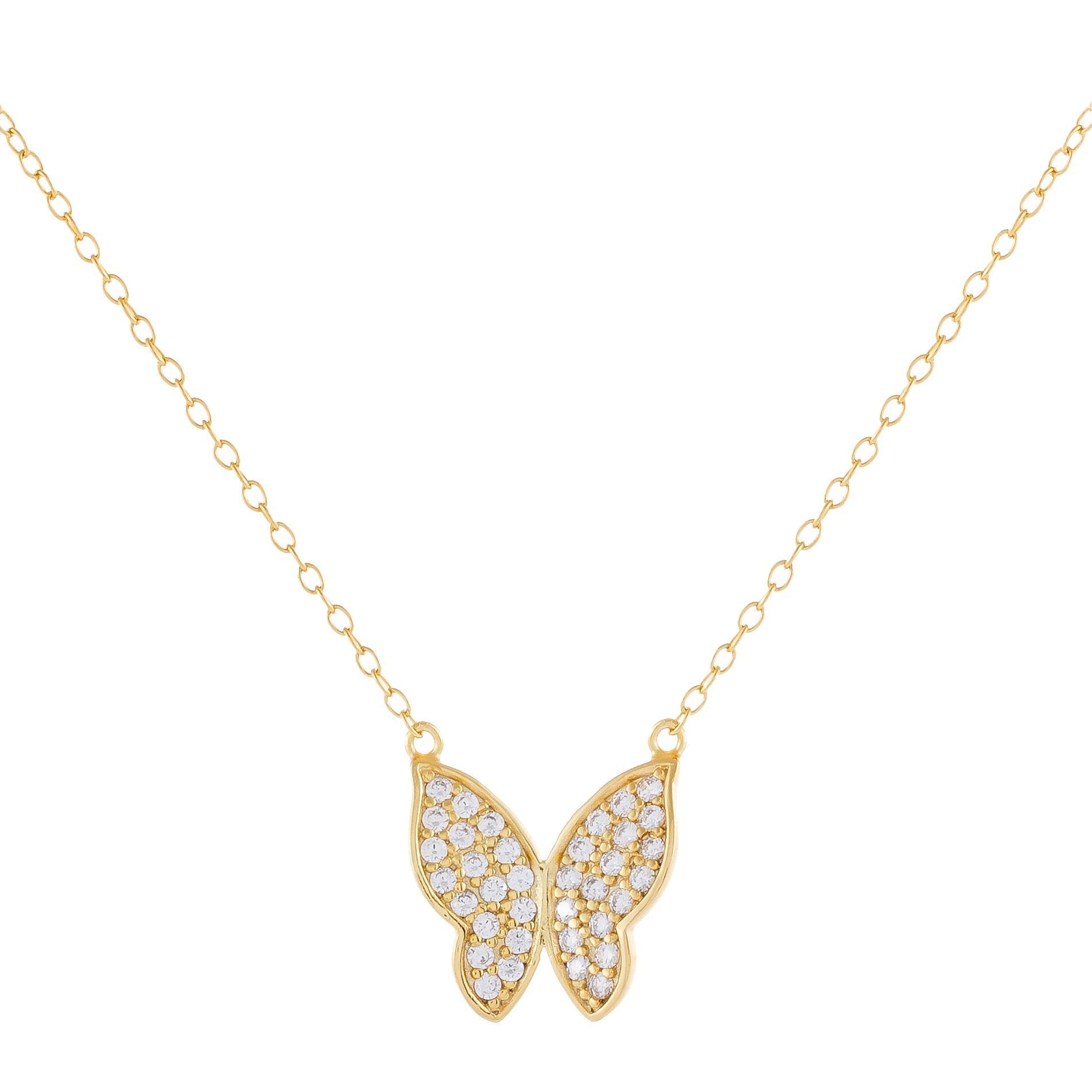 adinas butterfly necklace