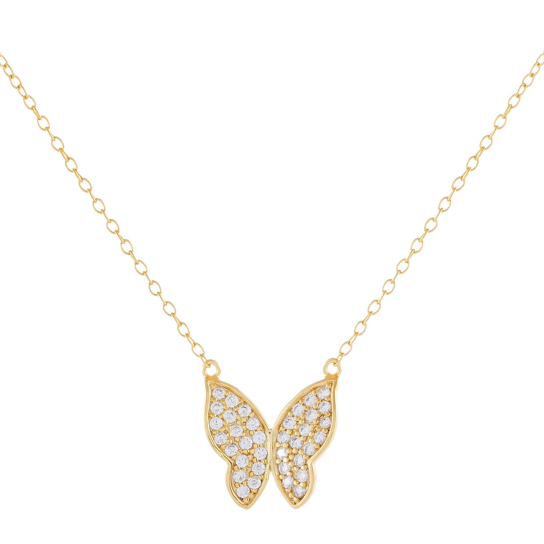 adinas butterfly necklace