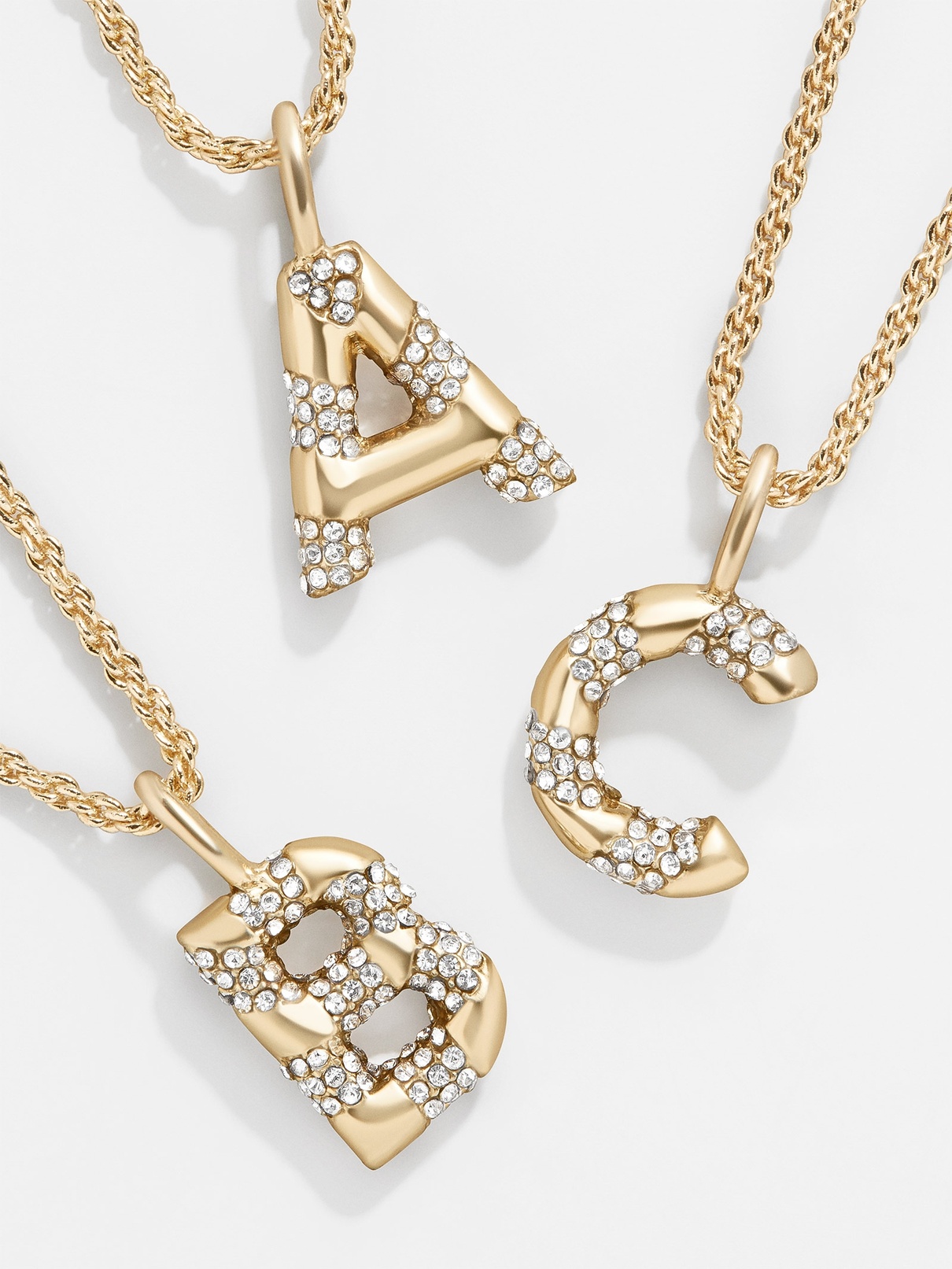 baublebar initial necklace