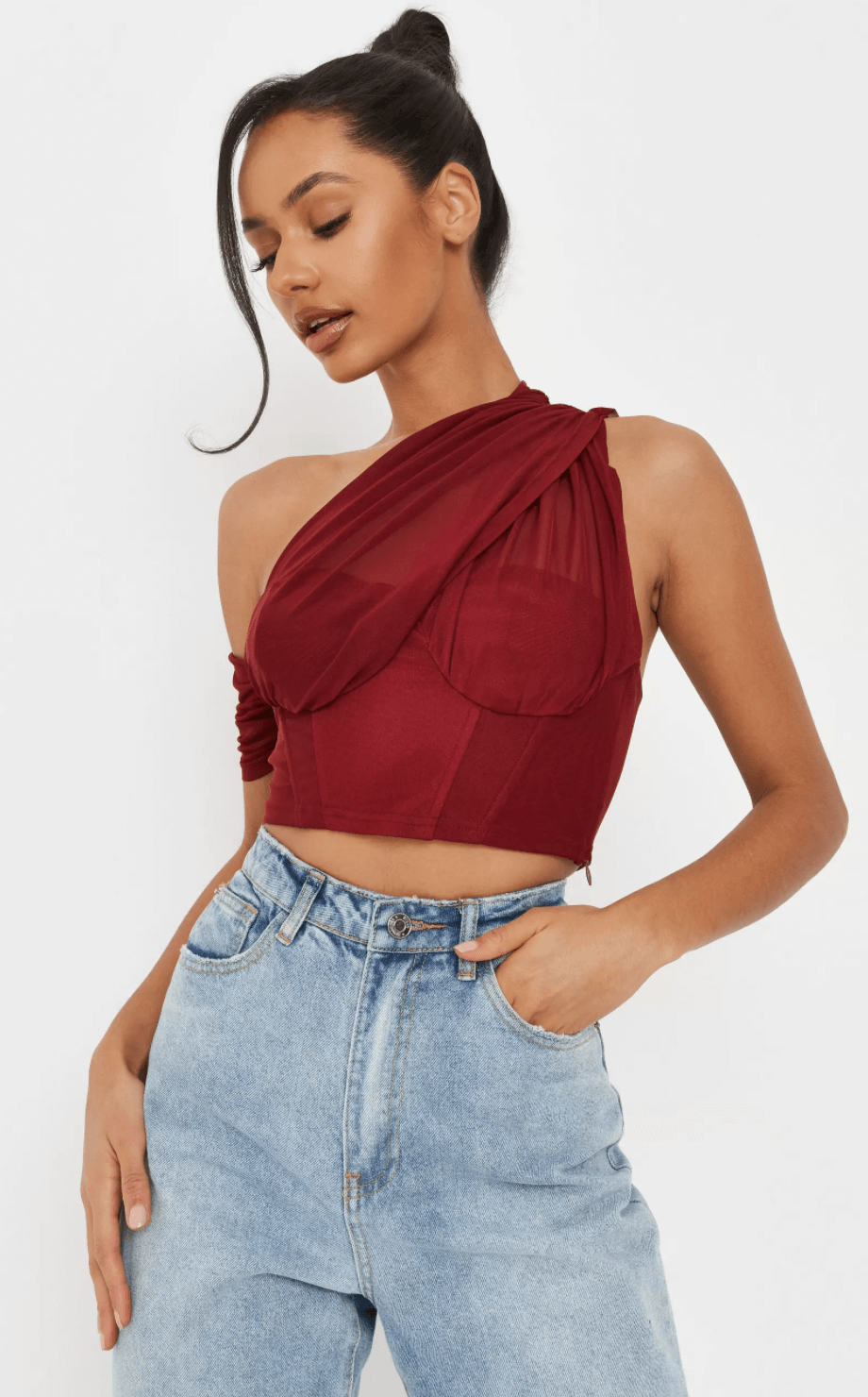 missguided corset top