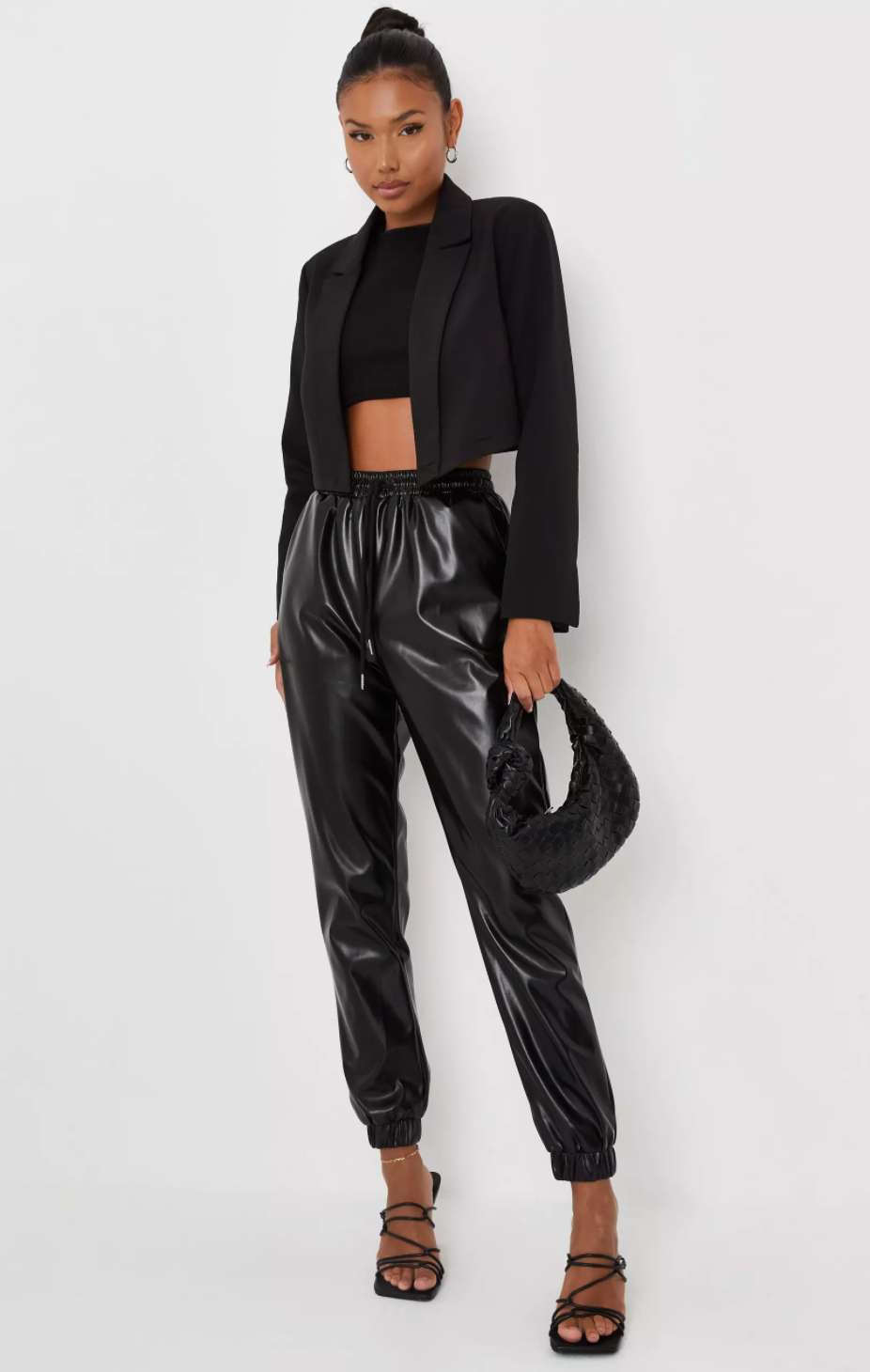 missguided leather pants